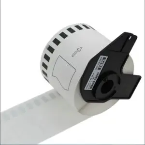 Самозалепващи етикети Brother DK-22205 62 мм, 30.48 м, със стойка